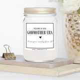 You Nique Designs Will You Be My Godmother Proposal Gifts From Godchild For Girl Best Friend Sister, Godmother Candle, In My Godmother Era, Scented Soy Candle, All Natural, 8Oz (Lavender & Vanilla)