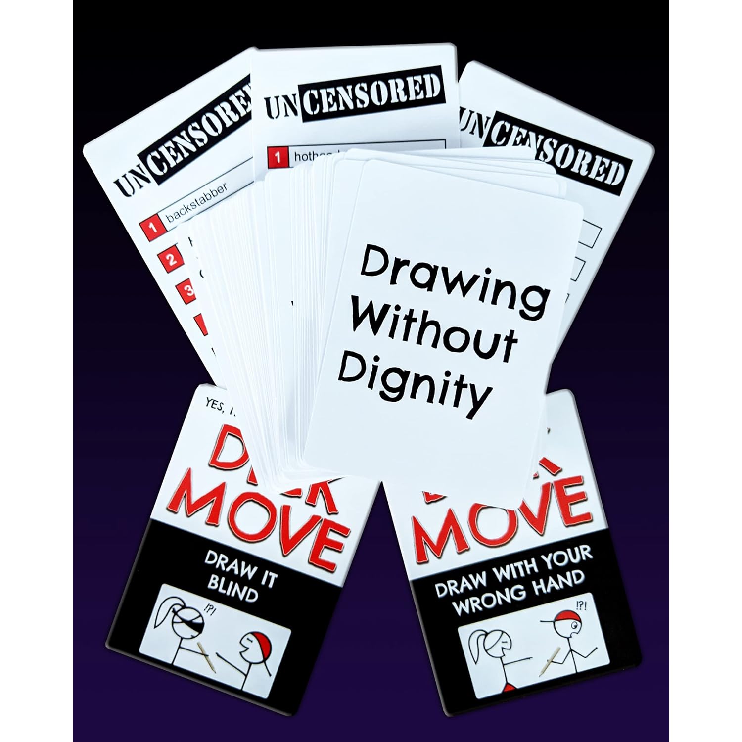 : Expansion Packs 1 & 2 | The Twisted Funny Adult Party Game Version Of The Classic Drawing Game