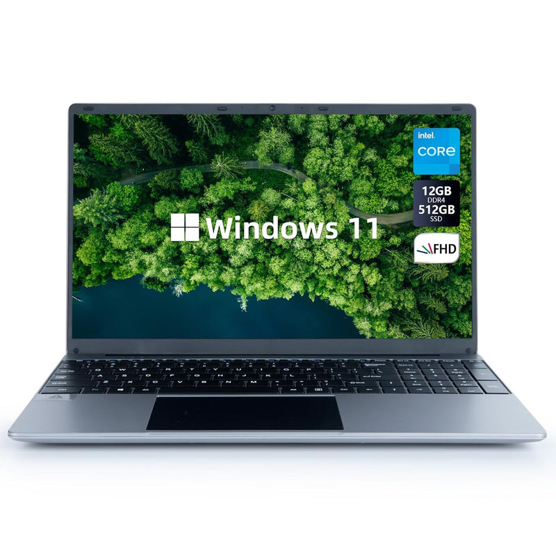 Laptop|15.6" Fhd Laptop Computer With Intel Celeron N5095 Processors-Up To 2.9