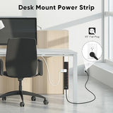 Heavy Duty Metal Surge Protector Power Strip 8 Outlets Individual Switches 6FT 15A 1800W