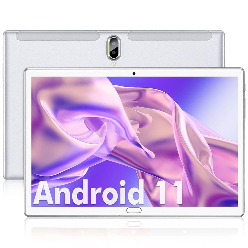 Tablet 10.1 Inch Android 11.0 Tablet, 64Gb Rom + 4Gb Ram Octa-Core Processor 4