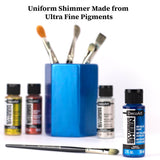 DecoArt Extreme Sheen Metallic Acrylic Paint Set – Metallic Colors Set of 24 Bottles (2 fl oz) – Premium Art and Craft Metallic Paints