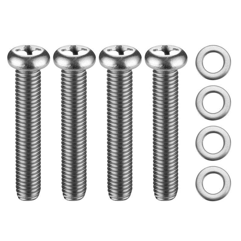 Wall Mounting Screws Bolts For Samsung Tv - M8 X 43Mm With Thread Pitch 1.25Mm