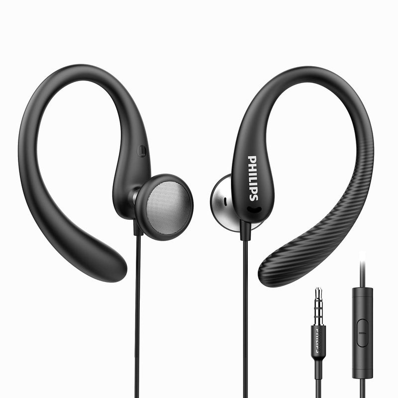 PHILIPS Over The Ear Earbuds, Flexible Wrap Around Earbuds, Around Ear Headpho