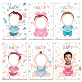 6 Pcs Baby Shower Games Feed Me Baby Shower Game Who Is The Baby Daddy Games Bridal Party Activities Photo Booth Props For Gender Reveal Party Favors
