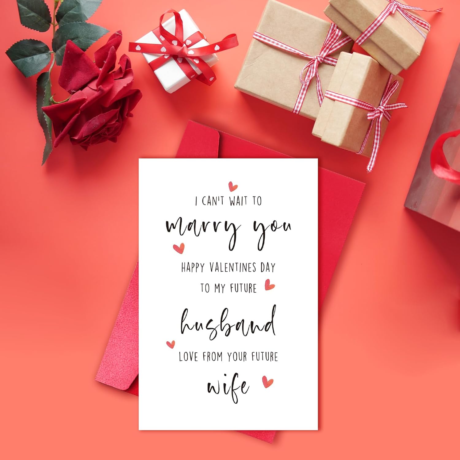 Fiance Valentines Day Card, Future Husband Valentine’S Day Card, Card From Fiancee, I Can’T Wait To Marry You