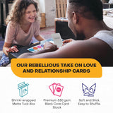 The Oracle With Attitude Couples Edition - Funny Oracle Deck For Love & Romance, 60 Cards