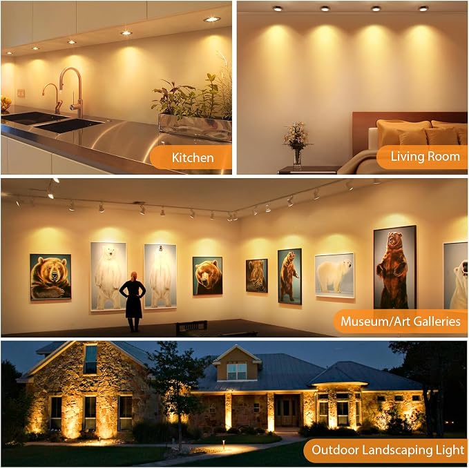 2 Pack 50W LED Corn Light Bulbs 400W Equivalent 3000K Warm White 5500 Lumens E26 E27 Base