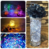 8 Colors Led Fairy String Lights Battery Operated 16 Pack 20 Led 6.6 Ft Silver Copper Wire Firefly Starry Moon Lights Wa