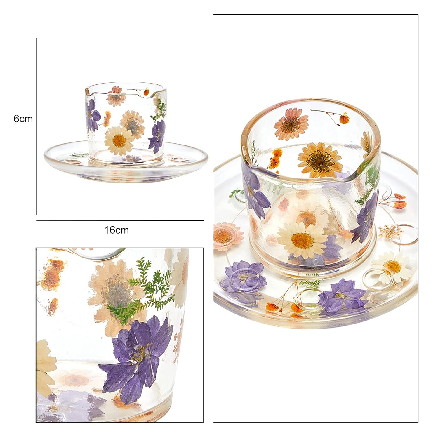 Painter'S Cup & Palette Set For Painting Lovers - Round Paint Tray, & Palette With Water Cup & Clever Cutout For Brush For Artists & Painters, Painter Gift For Mothers Day, Her