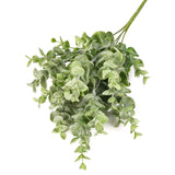 4Pcs Artificial Eucalyptus Plant Fake Silver Dollar Eucalyptus Branches Greenery Wedding Jungle Theme Party Home Decor (Green)