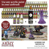 Airbrush Medium, 100Ml Dropper Bottle Acrylic Paint Thinner, Flow Improver, For Airbrushing And Painting Wargaming Miniatures, Perfect For Tabletop Boardgames