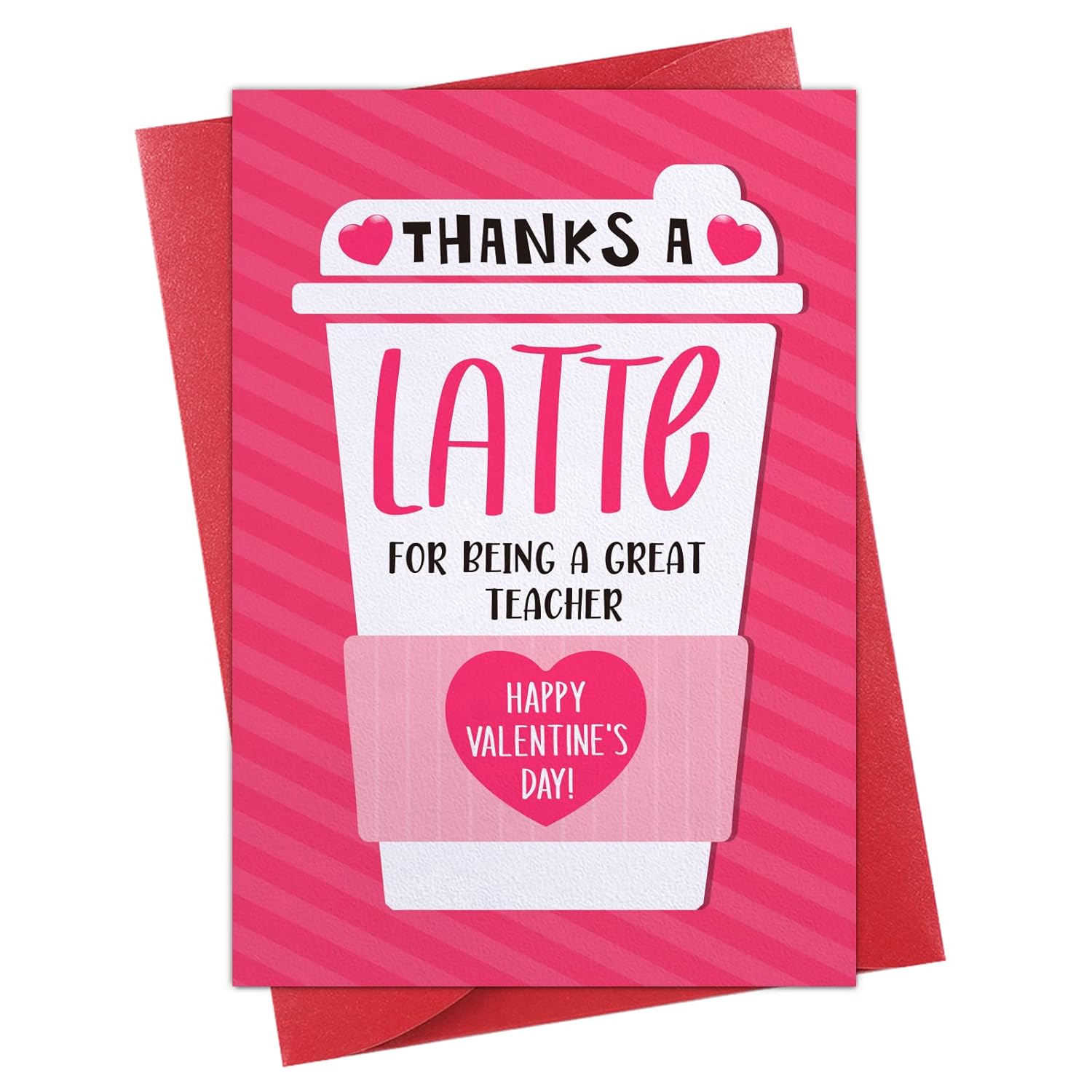 Teacher Valentine Day Card - Valentines Day Gifts For Teachers Thanks A Latte Valentines Day Teacher Cards With Envelope Valentines Day Teacher Gifts