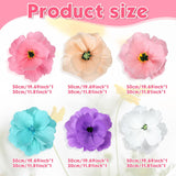 12 Pcs Giant Paper Flowers Decorations For Wall 20" 12" 3D Artificial Flowers For Wedding Backdrop Baby Shower Bridal Shower Birthday Party Banquet Nursery Home Decor Photography Props