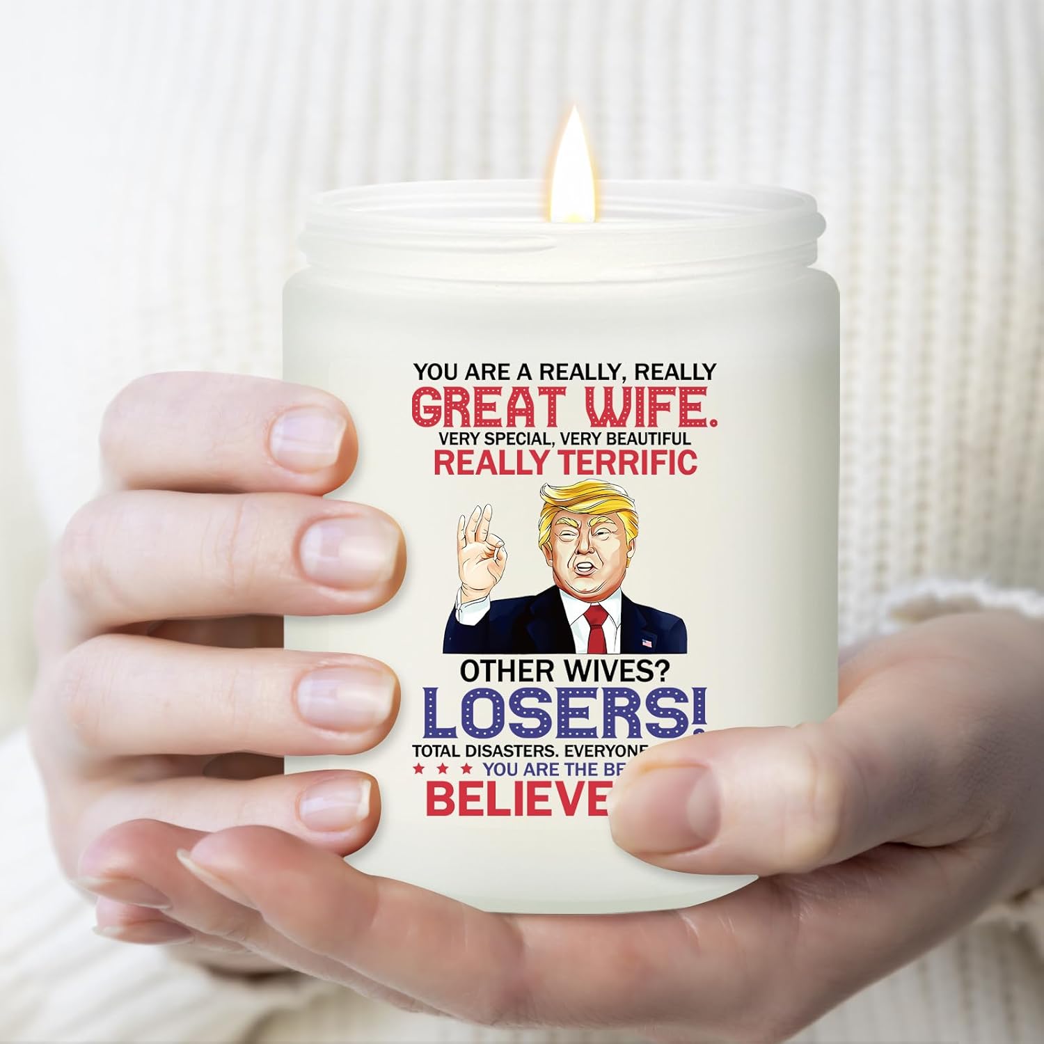 Gifts For Wife - Wifes Valentines Gift Ideas - Romantic Christmas Gift For Wifes - Mothers Day Gifts For Wife - Lavender Scented Candle
