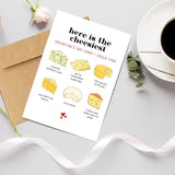 Humorous Valentine'S Day Greeting Card For Him Her, Witty Cheesy Valentines Day Card For Husband Wife, Sweet Cheese Pun Valentines Day Card For Boyfriend Girlfriend