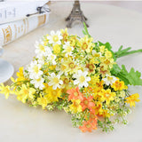 Artificial Daisy Flowers Bunches Of 6 Assorted Colors