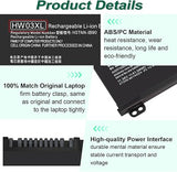 41.04Wh HW03XL Laptop Battery Replacement for HP Pavilion 15-EG Series