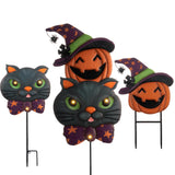 Halloween Yard Stakes, Metal Halloween Yard Signs