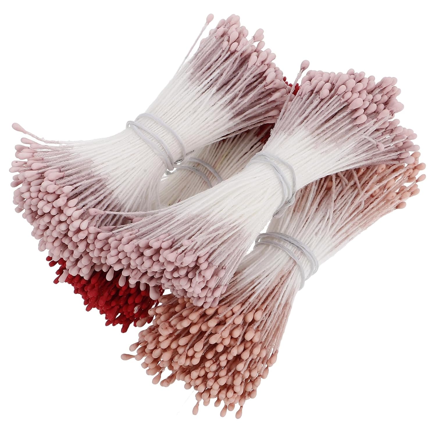 Bundles Of Realistic Flower Pistils For Diy Crafting Double Heads Design For Handmade Flowers Floral Arrangements For Custom Bouquets And Centerpieces