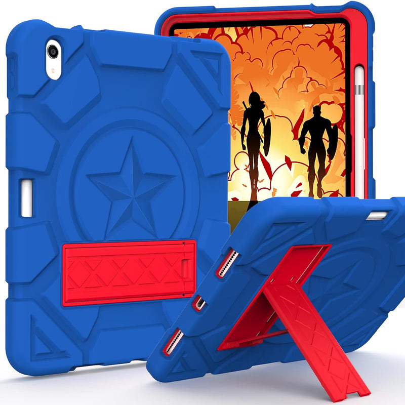 Ipad 10Th Generation Case For Kids, Ipad 10 Case With Pencil Holder, 10Th Gen