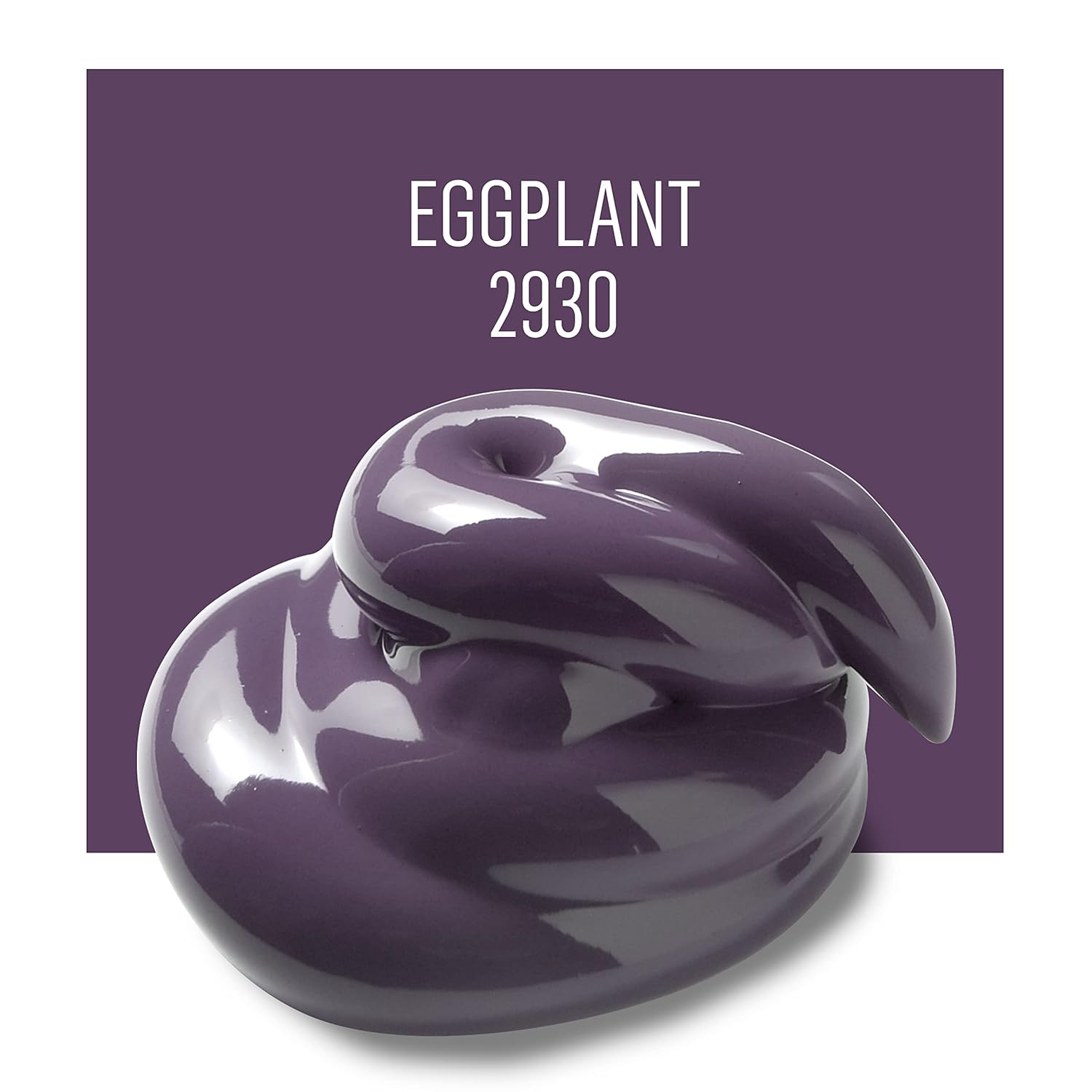 FolkArt Multi-Surface Paint in Assorted Colors (2 oz), 2930, Eggplant