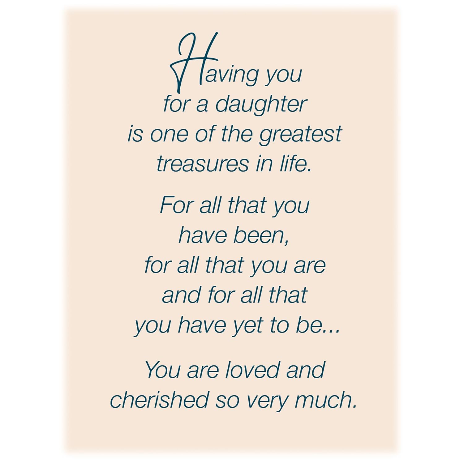 - Daughter Birthday Card - Made In Chicago - Perfect Size: Opens To A Generous 10?× 7.75? - Beautiful - 95210