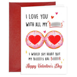 Funny Valentines Day Card For Him Naughty Valentines Day Card For Boyfriend Valentines Day Gifts Cards For Husband Boyfriend Men Happy Valentine’S Day Greeting Cards With Envelope
