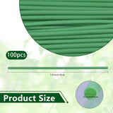 100Pcs Green Tubing Roll Flower Tubes Floral Bouquets Accessories Florist Bundling Wire Stem For Bundling Artificial Flower Making