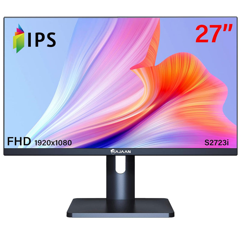 27” Inch Fhd 1080P Ips Computer Monitor, 75 Refresh Rate, Best For Office & Ho