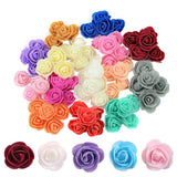 200Pcs 1.37 Inch Mini Artificial Rose Flowers Heads Pe Foam Fake Rose Heads For Wedding Home Decoration Diy Crafts, Party, Festival,Valentine'S Day Decoration