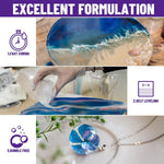 Epoxy Resin Kit 1Gallon, Clear Crystal Resina Epoxica Food Safe, Casting Resin For Art Craft, Jewelry Making, Diy