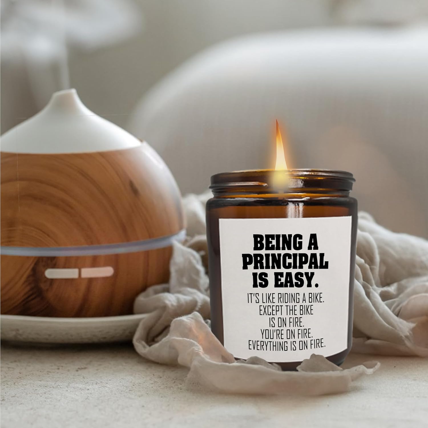 Principal Gifts For Women - Best Appreciation Gifts For School Principal, Scented Candles Included