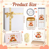 6 Pcs Valentines Day Couple Gifts You Are My Otter Half Cup Scented Candle Acrylic Desktop Stand Card And Box Wedding Anniversary Birthday Gifts For Couple