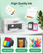 67XL Ink, High Yield Combo (Black & Color) for DeskJet 2755e/Envy 6055e