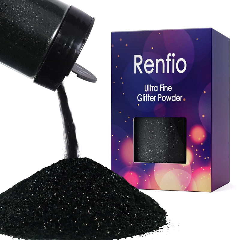 Ultra Fine Glitter Powder, 5.65 Oz 160G Metallic Resin Suppies Glitter Pet Fla