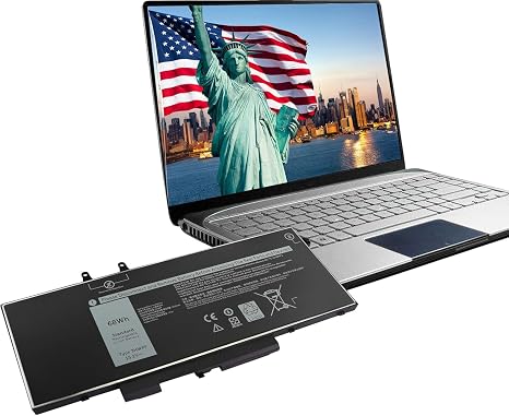 68Wh 3HWPP Laptop Battery Replacement for Dell Latitude Precision Inspiron