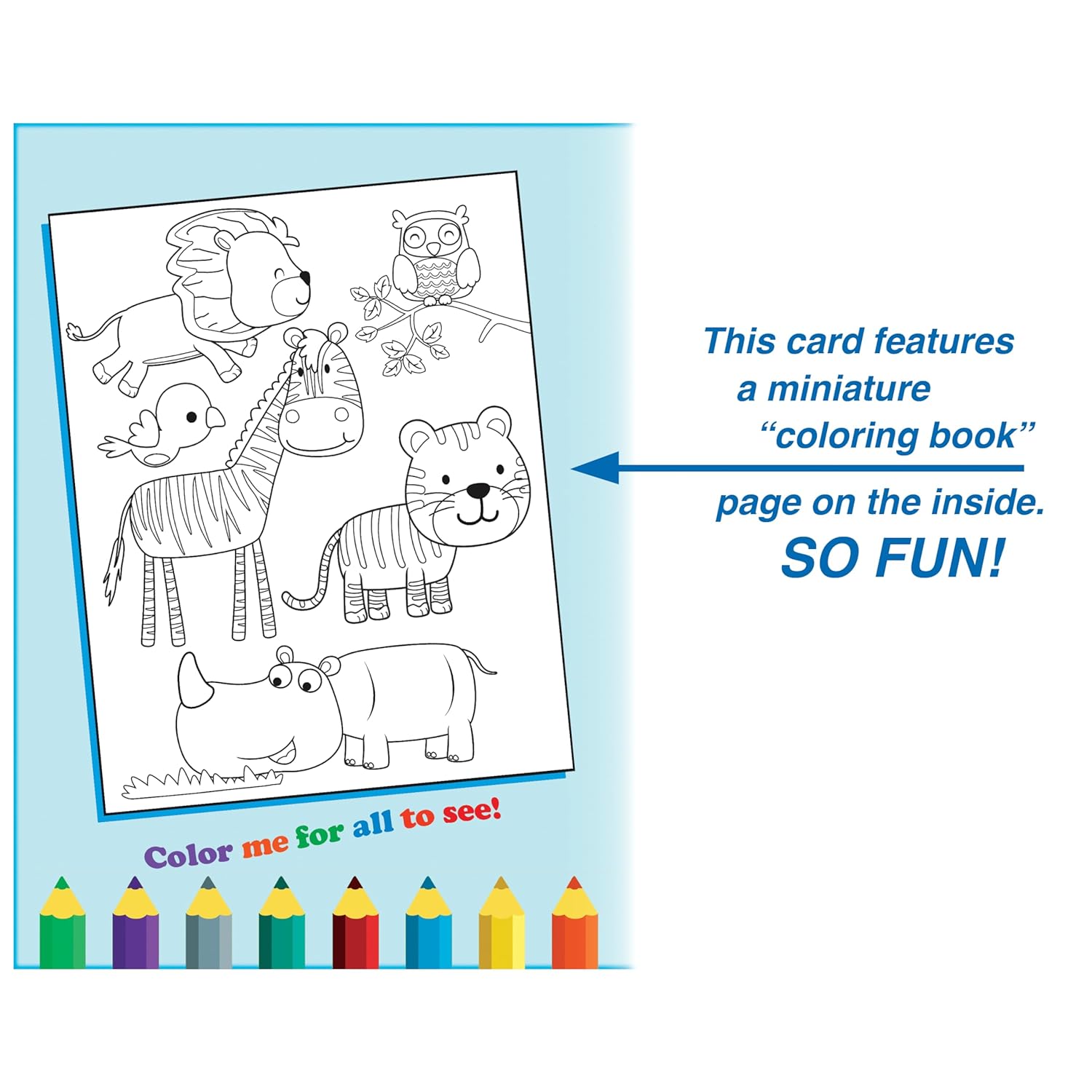 - Grandson Birthday Card - Made In Usa - Features A Mini-Coloring-Page Inside - 94790