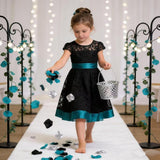 900 Pcs Teal Turquoise Aqua Black Silver Flower Petals Artificial Rose Flowers For Table Centerpieces Scatters Wedding Aisle Flower Girl Petals Party Home Decor