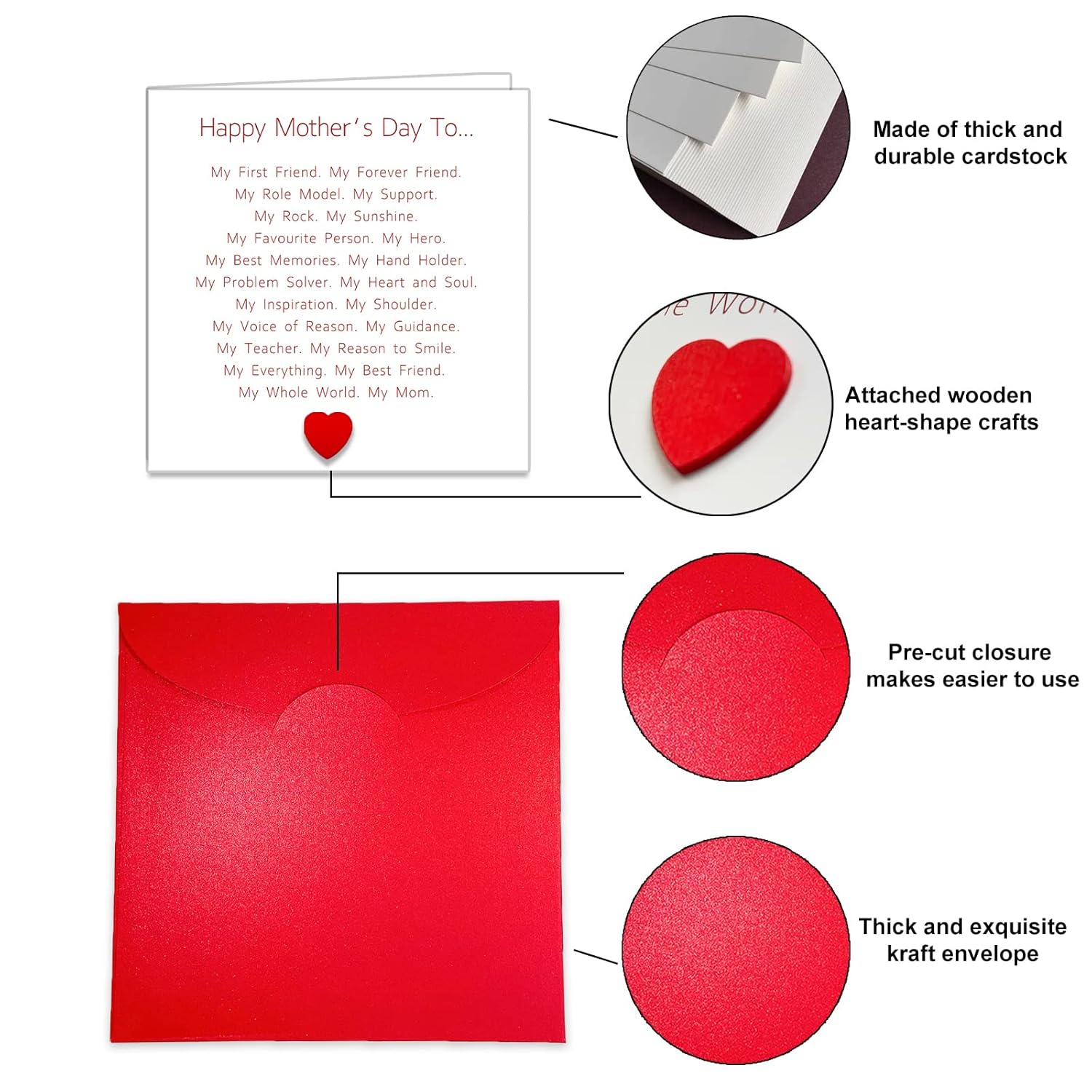 Special Happy Mother’S Day Card, Mother’S Day Card For Mom, Unique Mother’S Day Gift
