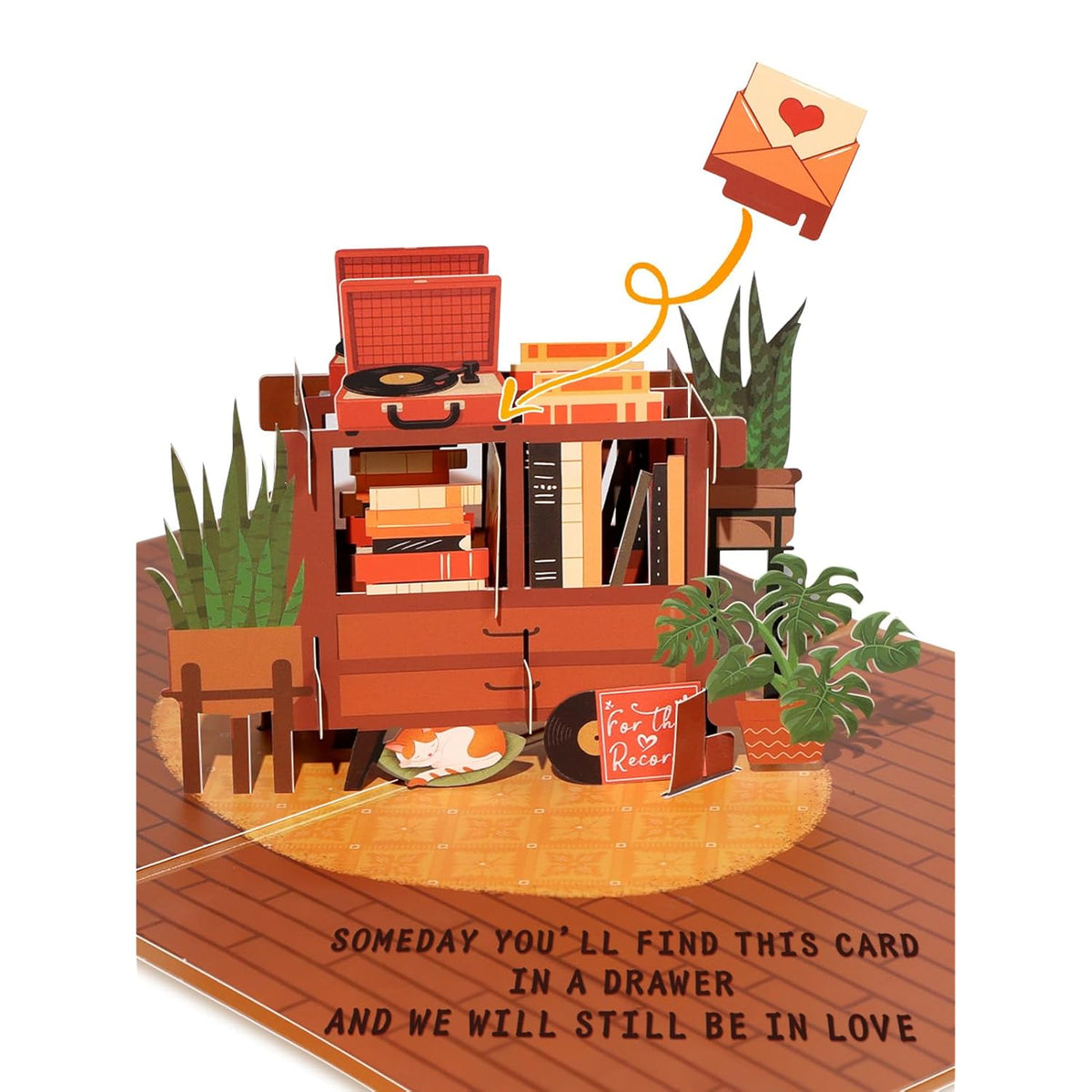 Someday You'Ll Find This Card In A Drawer Pop Up Cards - 3D Romantic Cards For Valentine'S Day Anniversary Birthday All Occasion, Funny Gifts For Men Husband Wife Boyfriend Girlfriend Him
