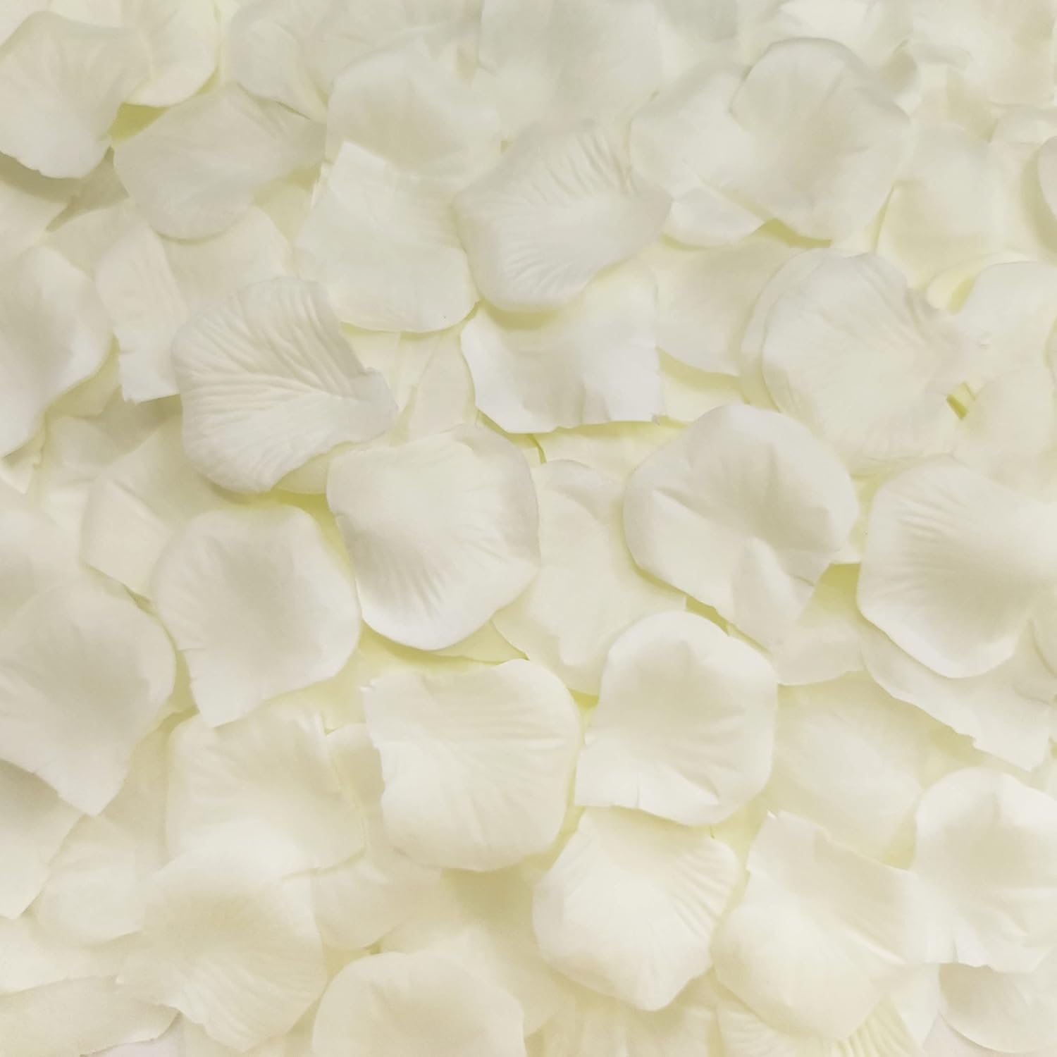 5000 Pcs Rose Petals Artificial Flower For Valentine'S Wedding Decor Romantic Night Event Anniversary Shower Engagement Party Home Decorations, Ivory