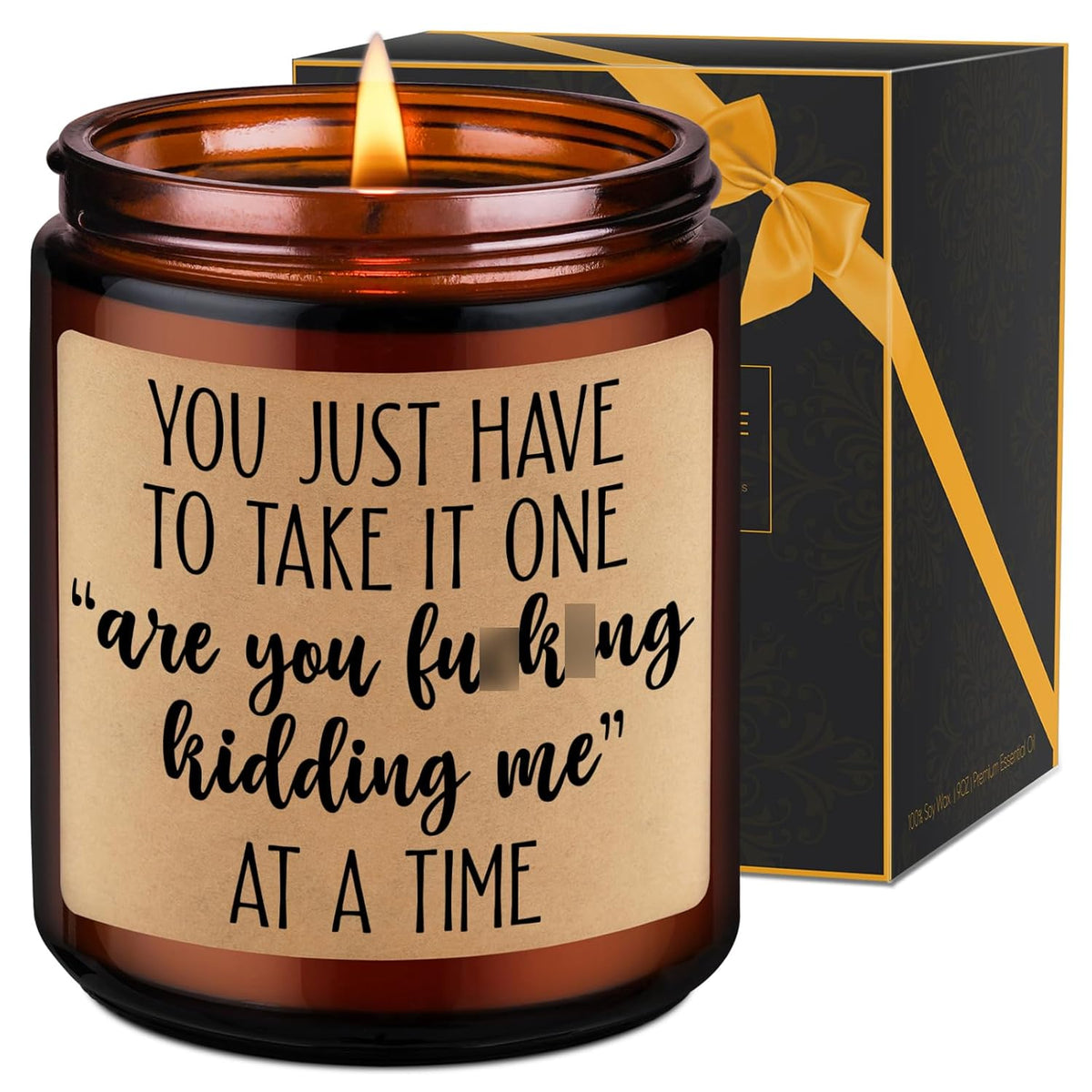 Candles, Boss Lady, Coworker Gifts For Women, Men - Cool Ideas, Funny Valentines Gifts For Coworkers, Best Friend, Mom, Employee - Sarcastic, Work, Birthday Present For Boss, Female, Male, Woman