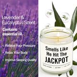 Bridal Shower Gifts For Bride - Wedding Bachelorette Gifts For Bride To Be, Funny Engagement Gift For Newlyweds Couples - Lavender Scented Soy Wax Candles 7Oz?