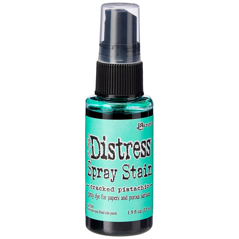 Tim Holtz Distress Spray Stains January Cracked Pistachio Bottles, 1.9 Oz