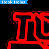 Tokyo Neon Sign Japanese Kanji LED Wall Light Dimmable Room Decor Bar Pub Bedroom