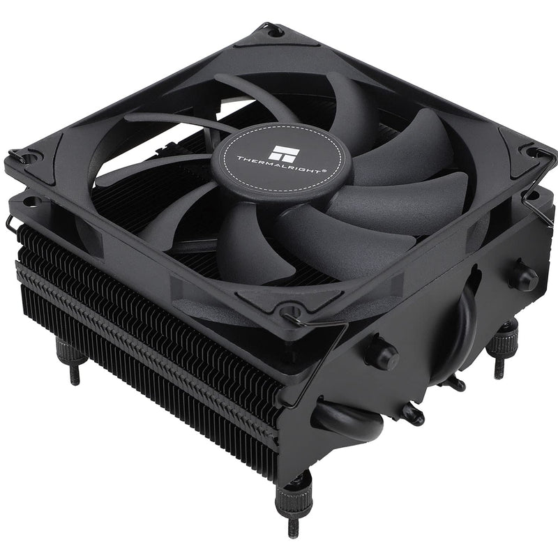 Thermalright AXP90-X53 Black Low Profile CPU Air Cooler, 53mm Height, Full Cop