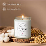Mom To Be Gift, Pregnancy Gifts For Expecting Moms - Vanilla Scented Candle, Lovely New Mommy Gift, Expecting Mom Gifts, Mothers Day Present