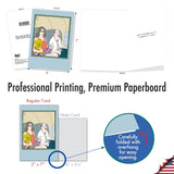 10 Assorted Box Set Humorous Mother'S Day Greeting Cards W/ 5 X 7 Inch Envelopes For Women (10 Designs, 1 Each) Hey Baby Ac10891Mdg-B1X10