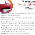 61 Ink Combo Pack (Black & Color) for Envy, DeskJet, OfficeJet